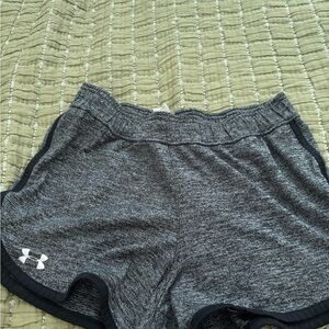 Under Armour Women's Charcoal Athletic Shorts